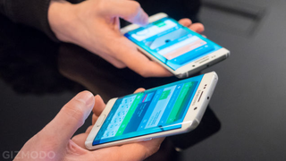 Illustration for article titled El nuevo Samsung Galaxy S6 Edge es extraño, pero fantásticamente extraño